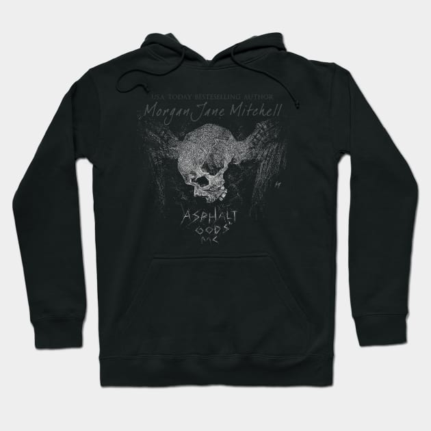 Asphalt Gods' MC Book Merch Hoodie by Morgan Jane Mitchell 